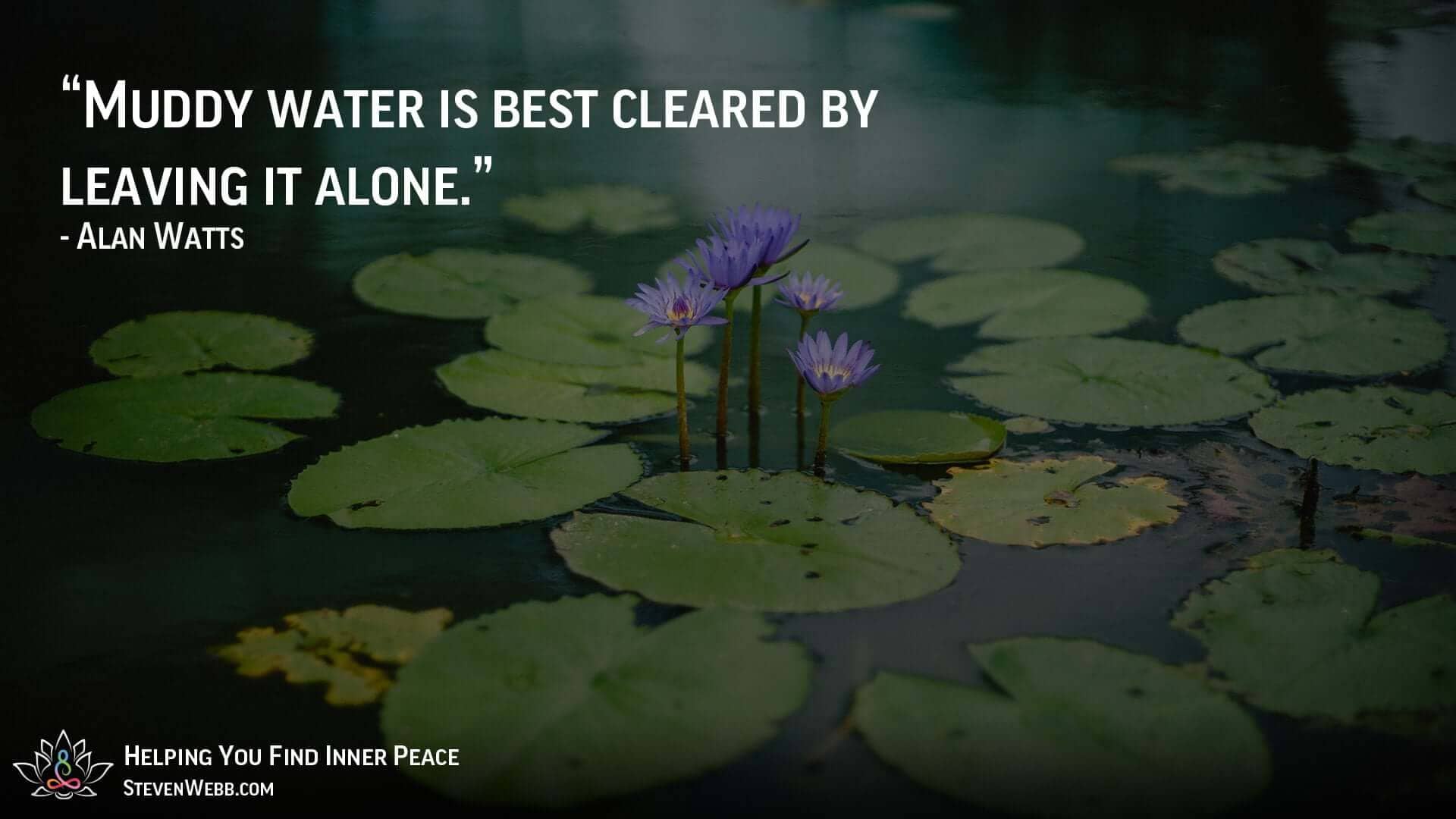 Find inner peace and happiness image quote